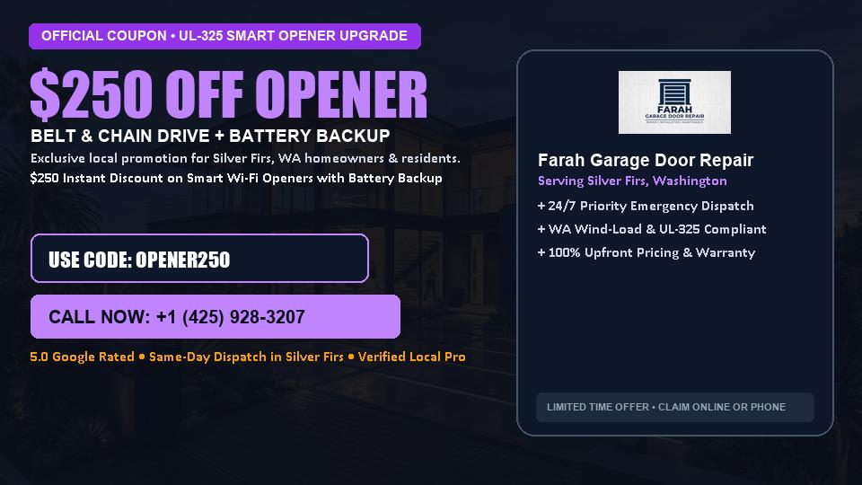 Farah Garage Door Repair $250 OFF Premium LiftMaster Opener Installation